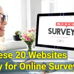 These 20 Websites Pay for Online Surveys jobs